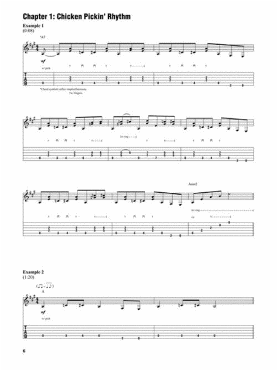 Johnny Hiland - Chicken Pickin' Guitar Electric Guitar scores gallery preview page 4