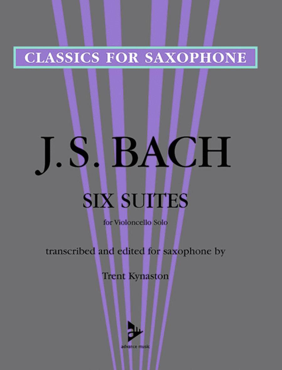 Book cover for Six Suites for Violoncello Solo