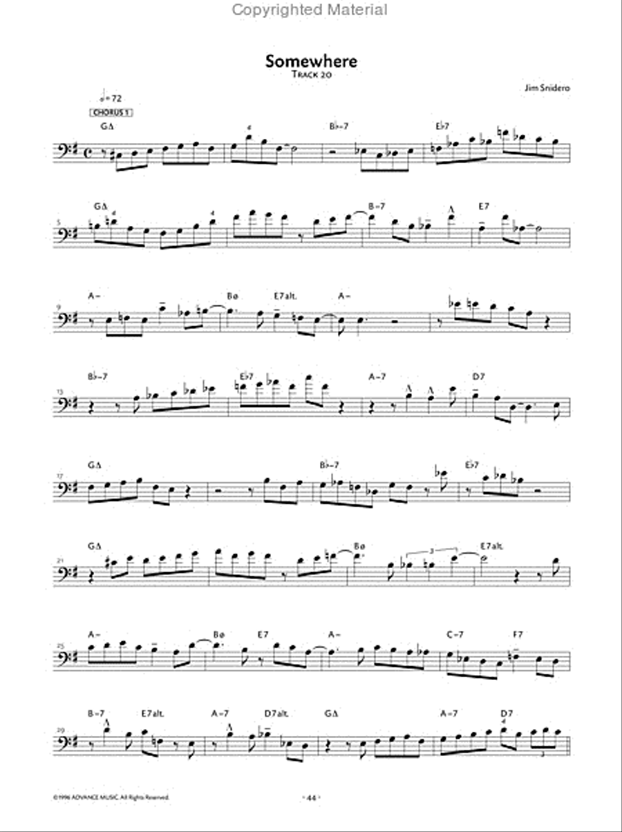 Easy jazz conception trombone hot sale
