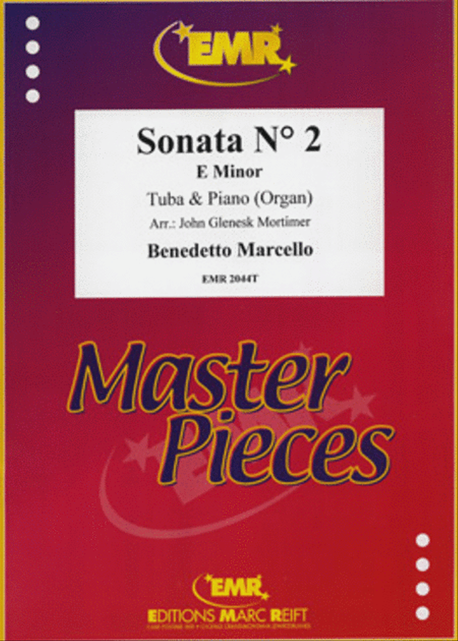 Sonata No. 2 in E minor Tuba scores gallery preview page 1