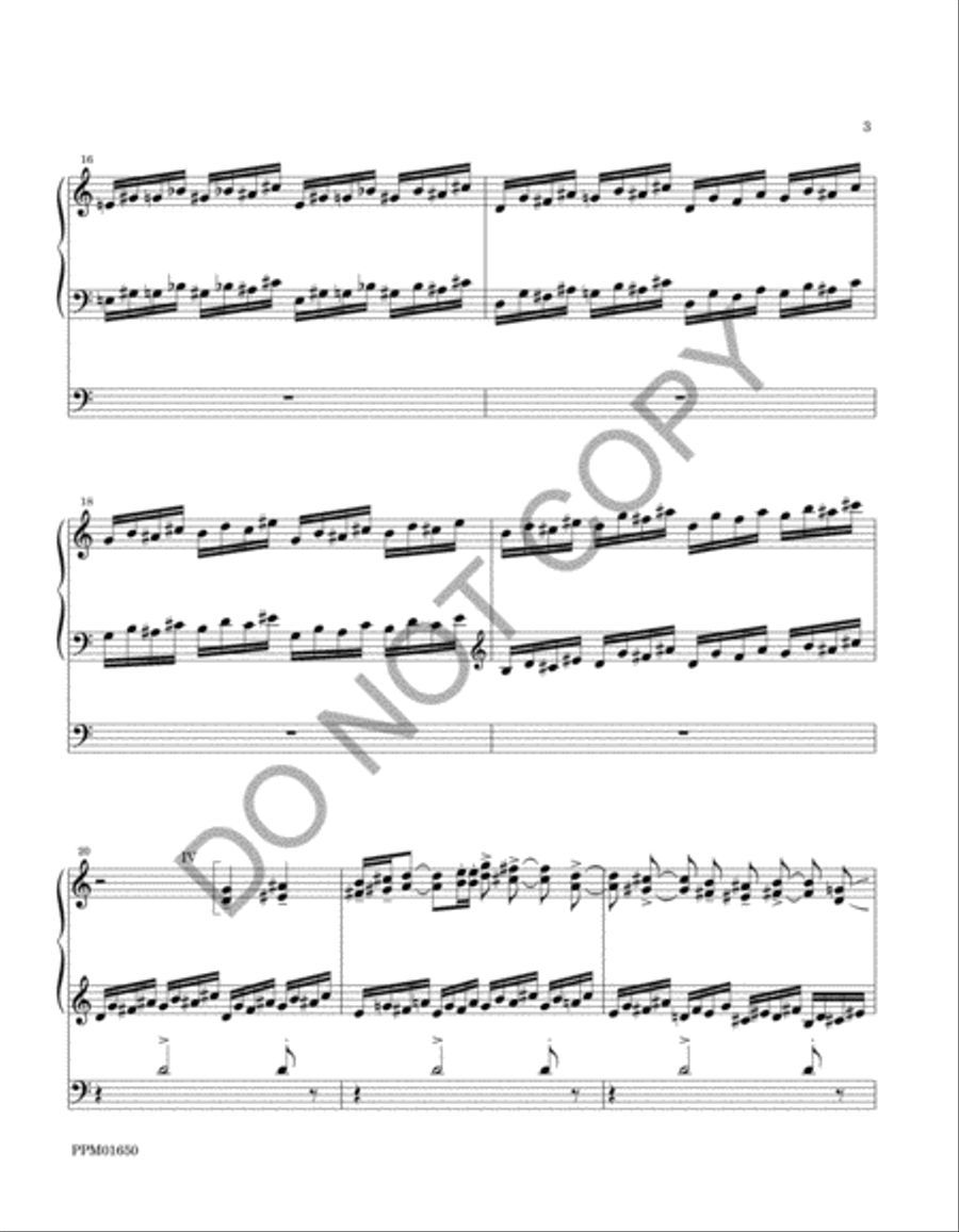 A Laredo Fanfare A Laredo Fanfare Organ Solo scores gallery preview page 6
