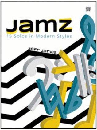 Book cover for Jamz (15 Solos in Modern Styles) - Trombone with MP3s