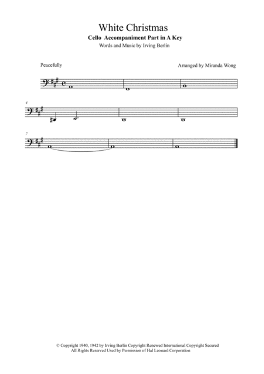 White Christmas White Christmas Woodwind Duet scores gallery preview page 3