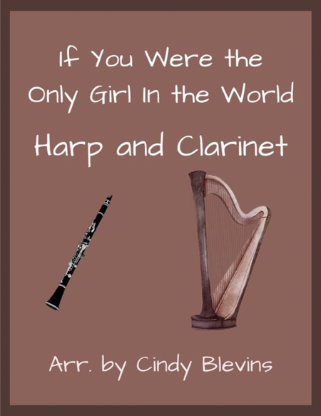 If You Were the Only Girl in the World, for Harp and Clarinet image number null
