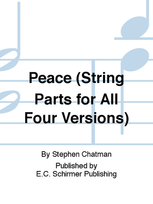 Book cover for Peace (String Parts)