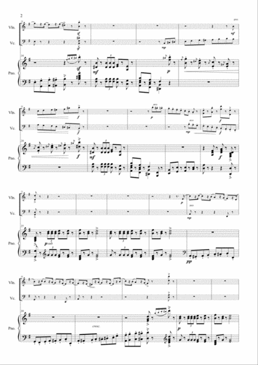Tchaikovsky - Four movements from 
