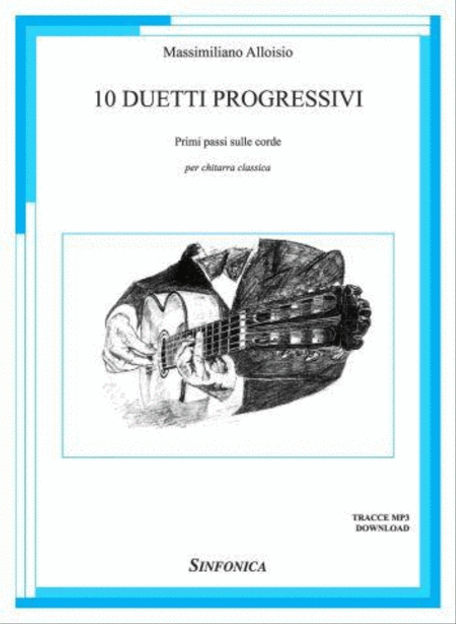 10 Duetti Progressivi Book and Digital Audio scores gallery preview page 1
