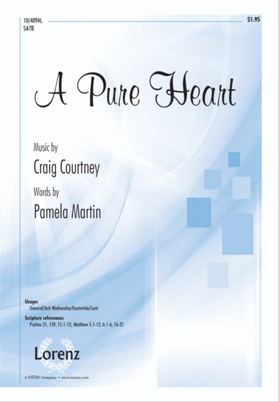 A Pure Heart 4-Part scores gallery preview page 2
