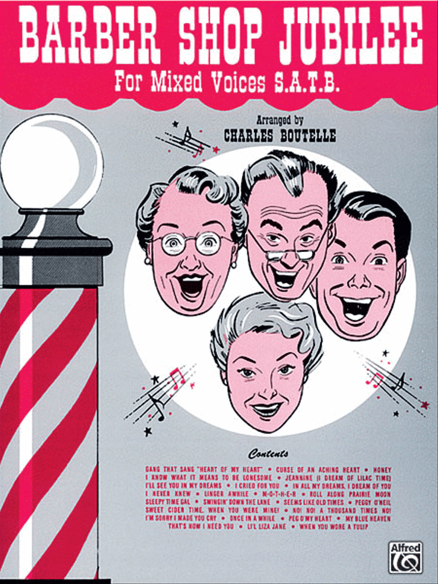 Barber Shop Jubilee 4-Part scores gallery preview page 1