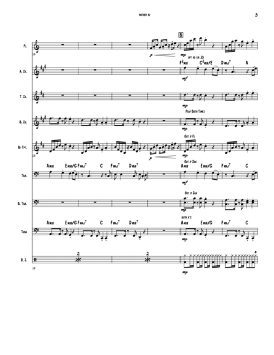 Rather Be Jazz Ensemble scores gallery preview page 3