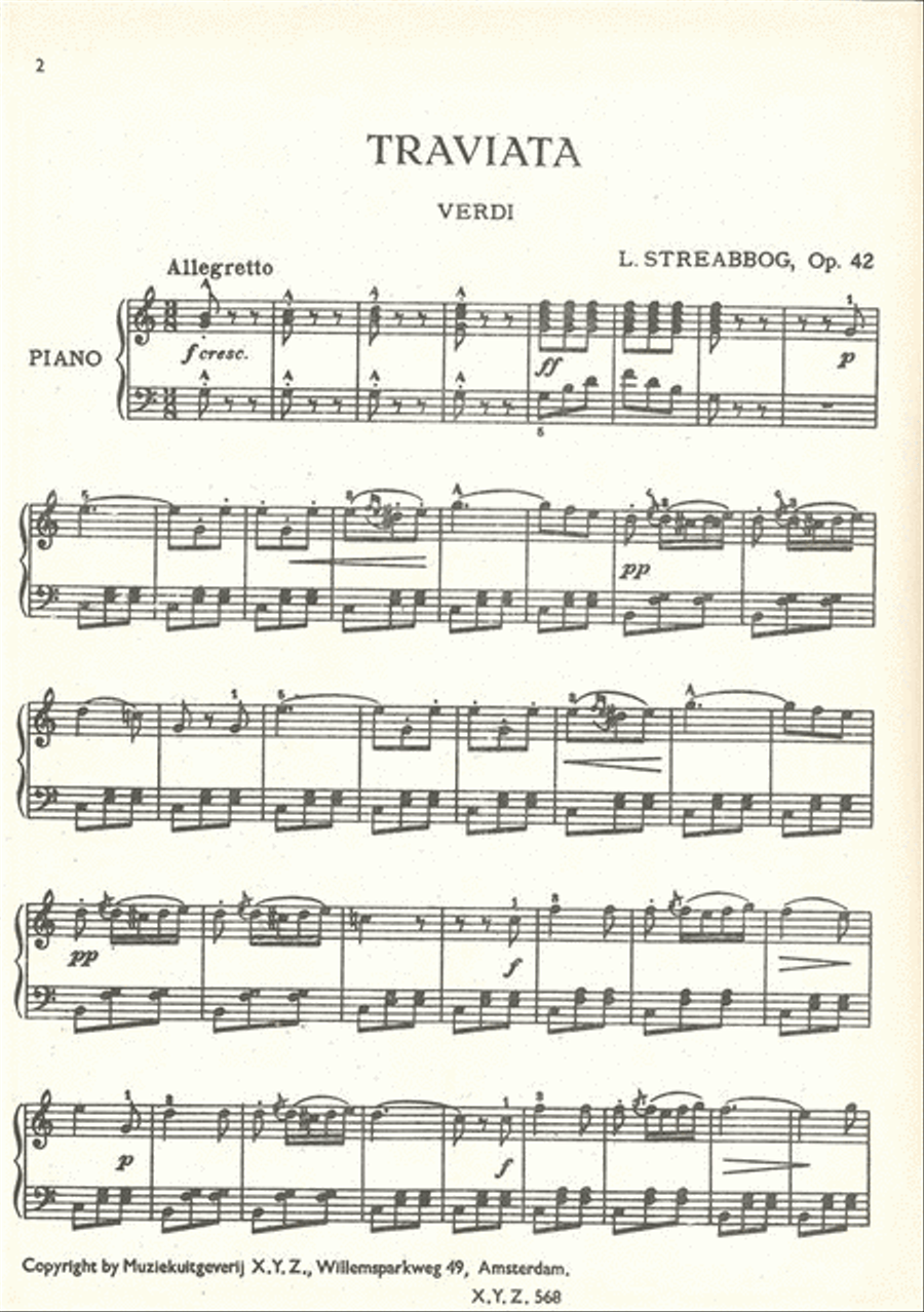 Opera Album Opera Album Piano Solo scores gallery preview page 2