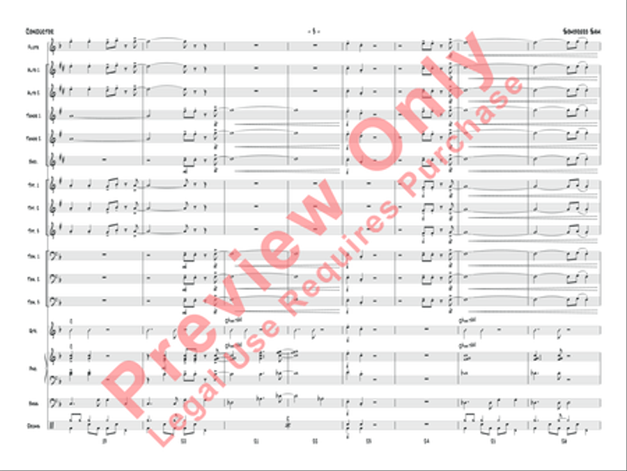 Sombrero Sam 3-Part scores gallery preview page 6