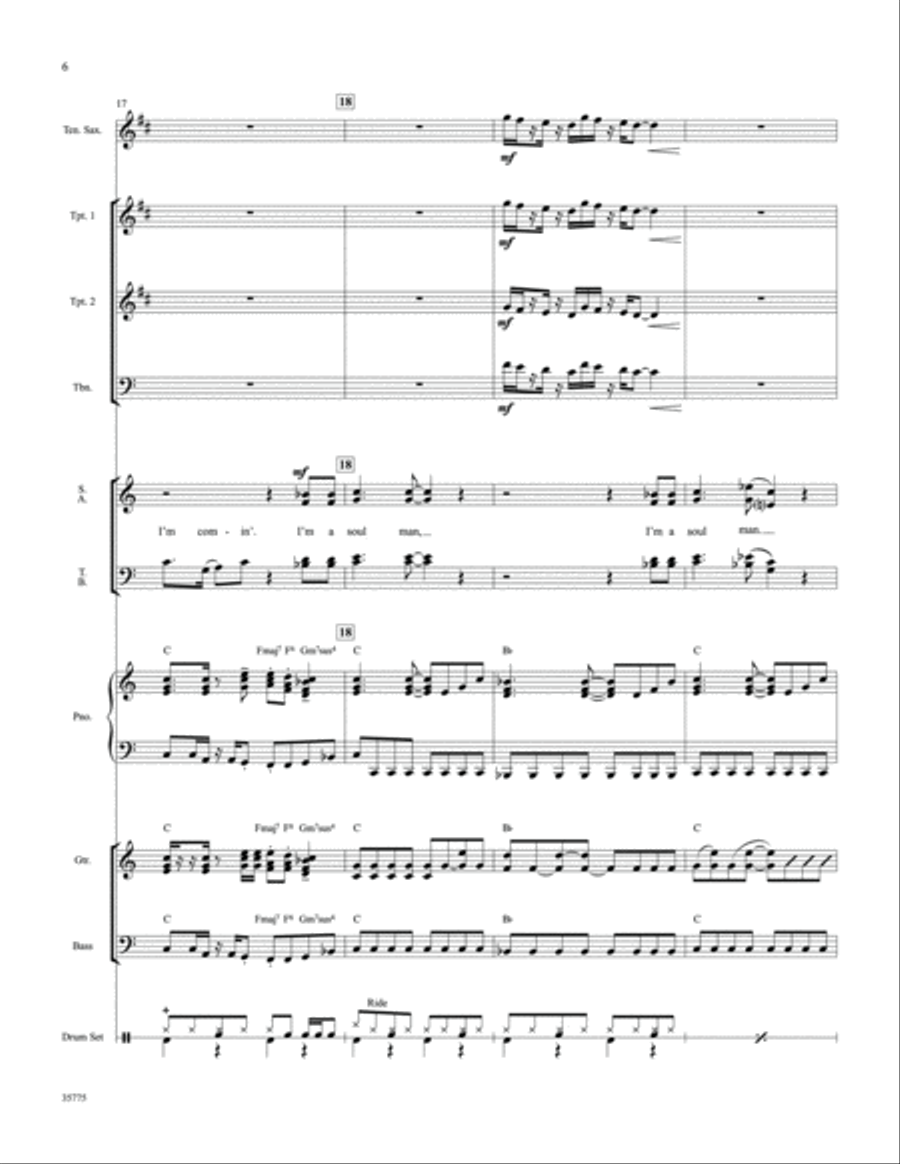 Soul Man: Score Score scores gallery preview page 6