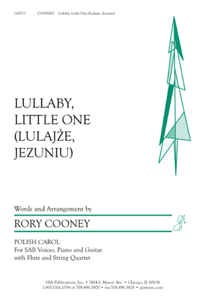 Lullaby, Little One - Instrument edition