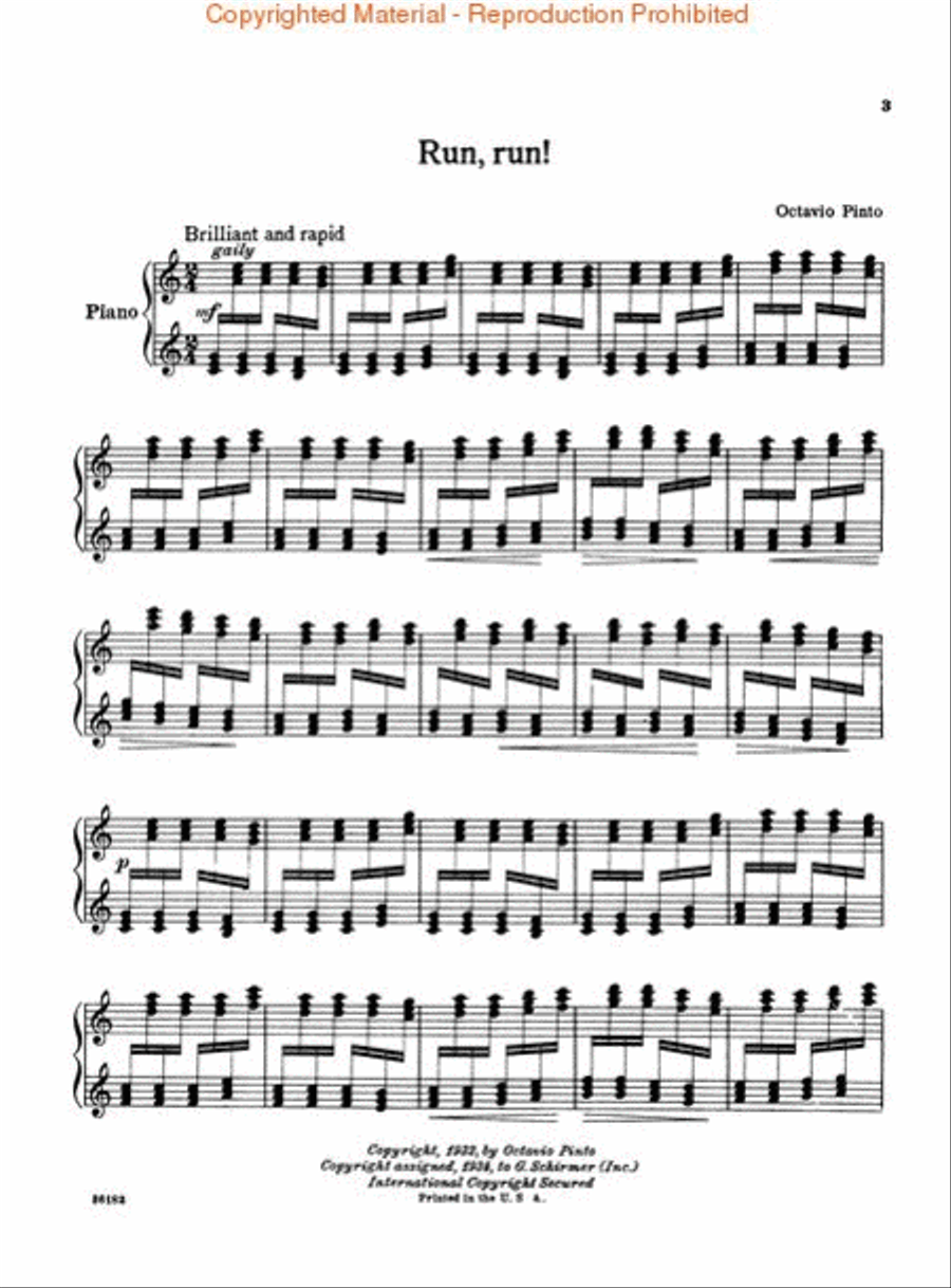 Scenis Infantis (Memories of Childhood) – 5 Pieces for Piano Piano Solo scores gallery preview page 2