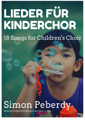 Kirchenlieder für Kinderchor (Church songs for Children's Choir) by Simon Peberdy