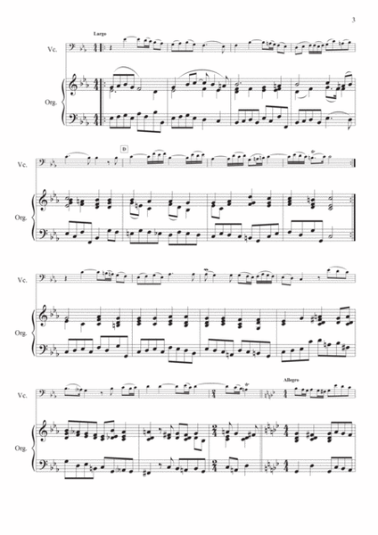 Sonata for Christmas Eve (cello and keyboard, optional cello continuo)