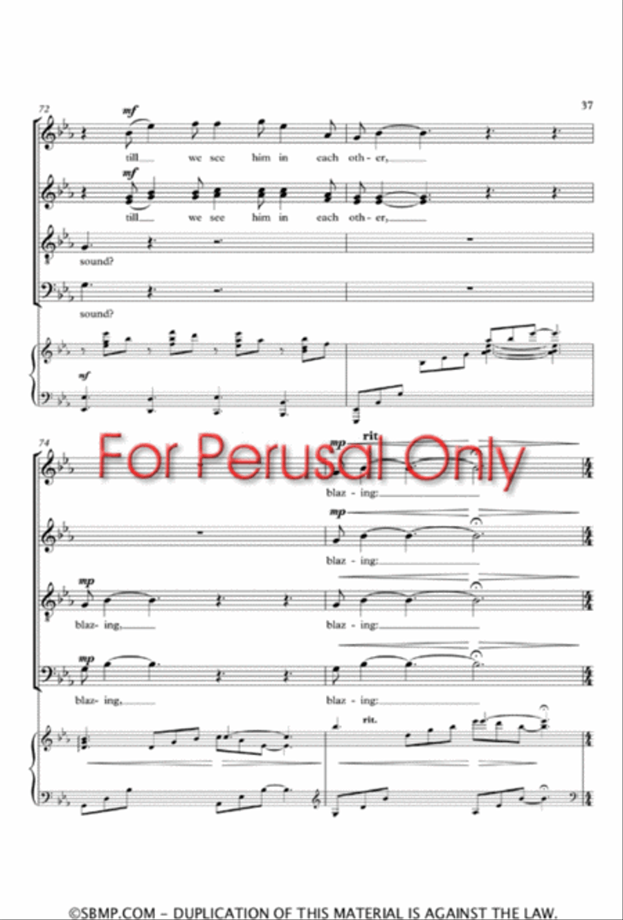 The Christmas Alleluias - SATB divisi Choral Book Divisi scores gallery preview page 37
