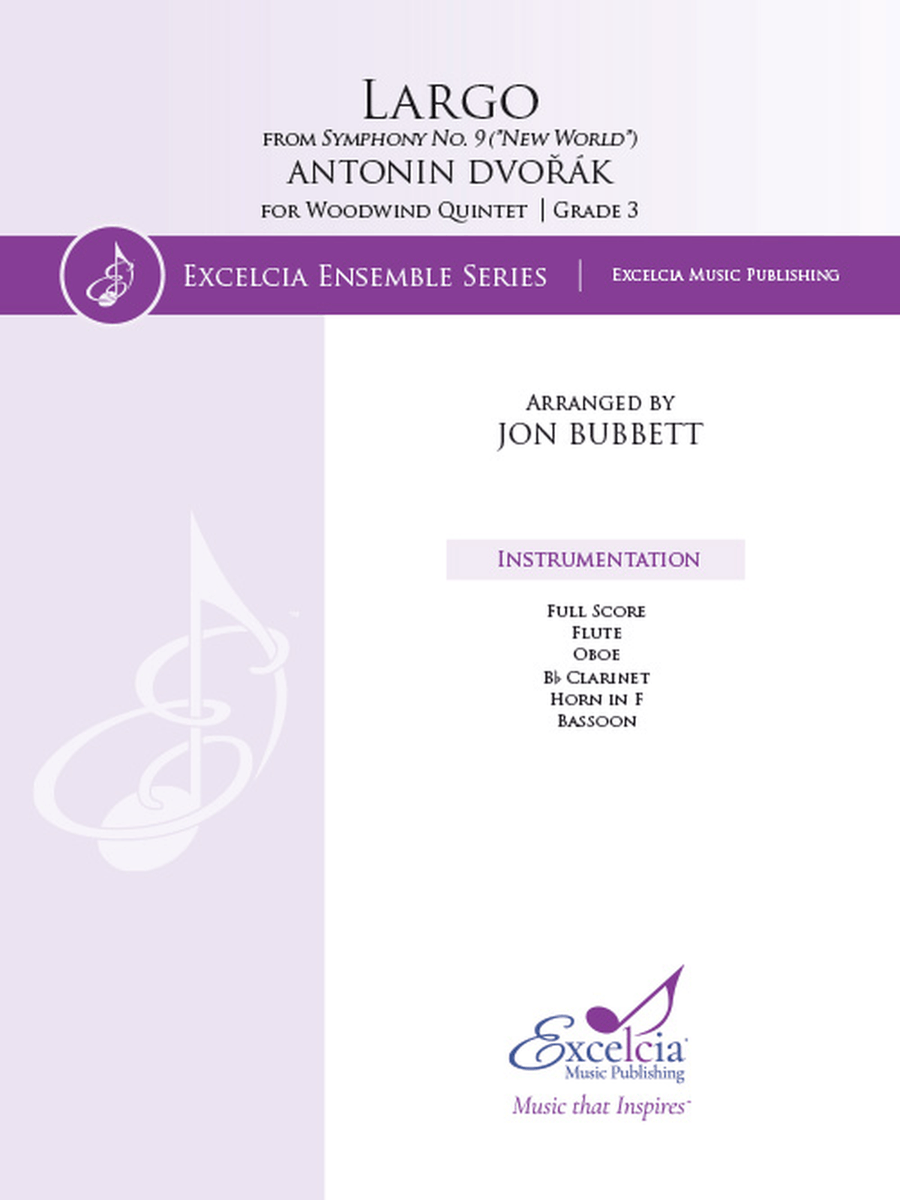 Largo Woodwind Quintet scores gallery preview page 1