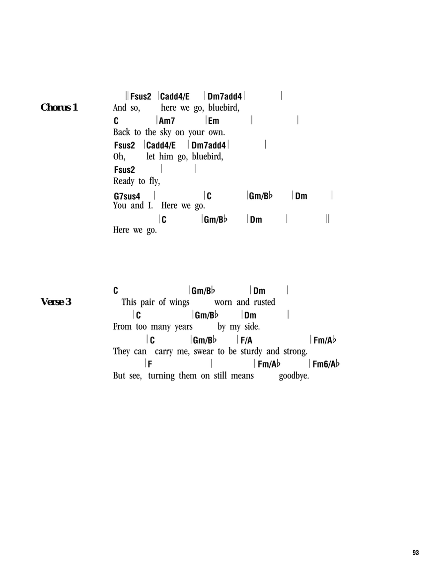 Bluebird Acoustic Guitar scores gallery preview page 2