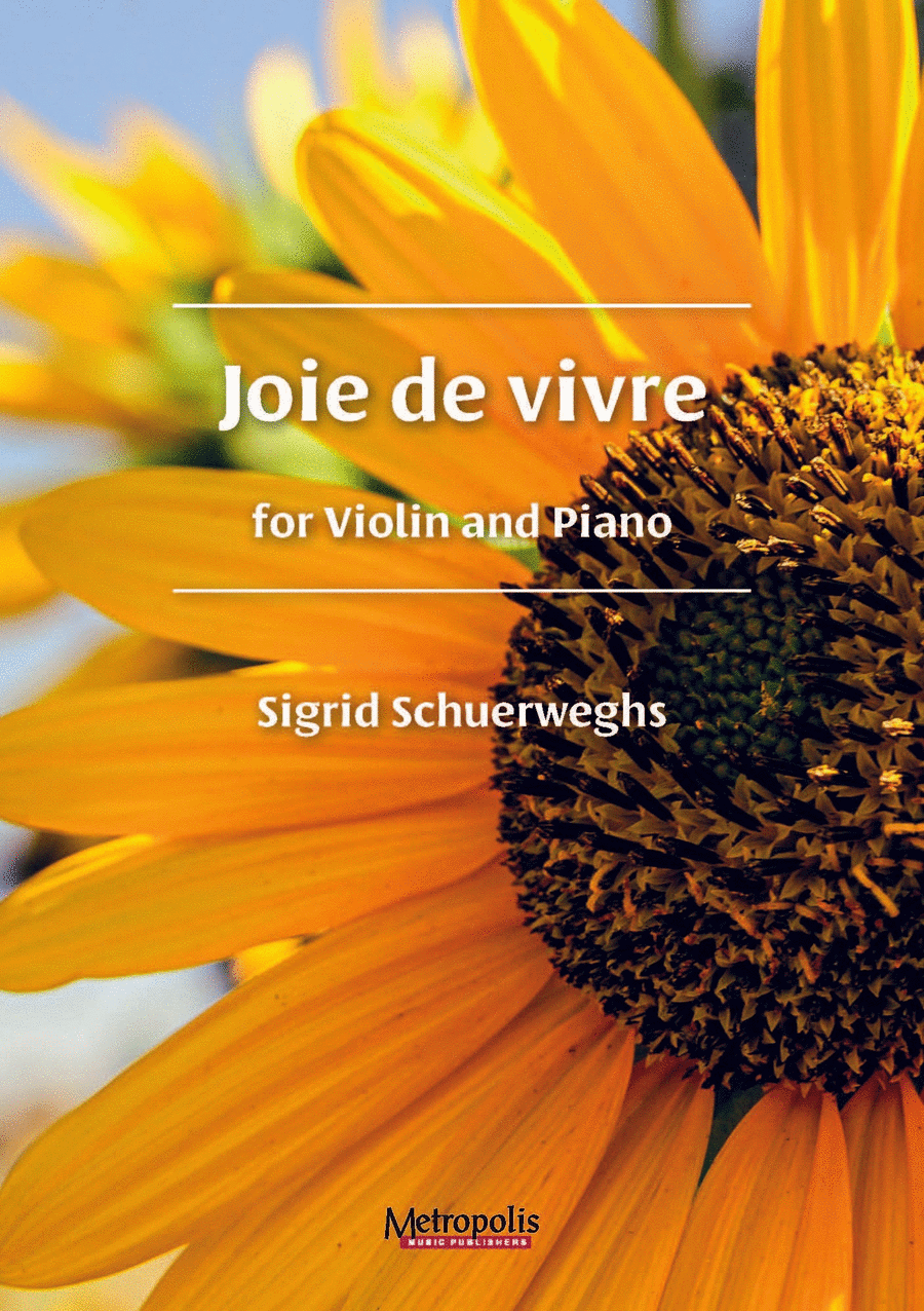 Joie de Vivre for Violin and Piano Violin Solo scores gallery preview page 1