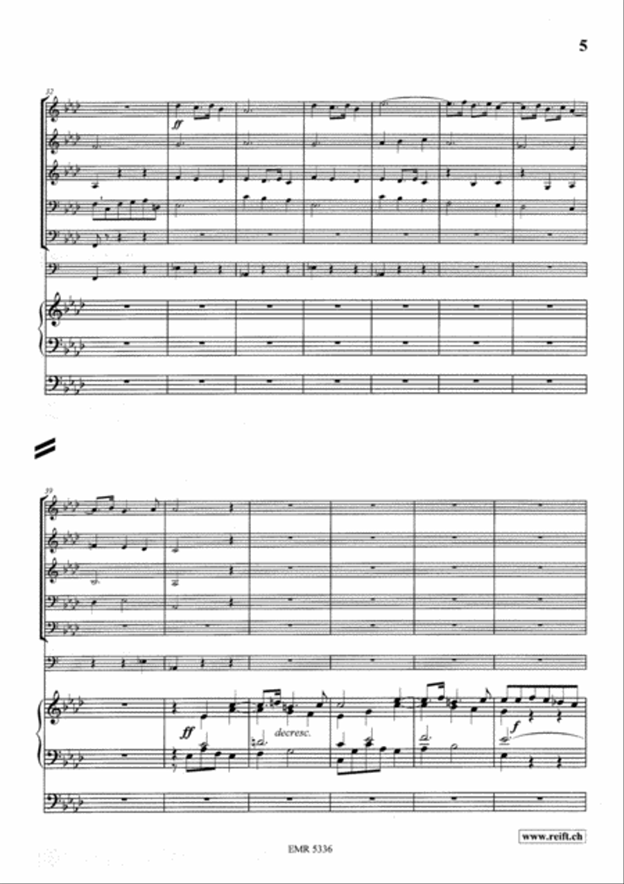 Offertoire F Minor Offertoire F Minor Brass Ensemble scores gallery preview page 5