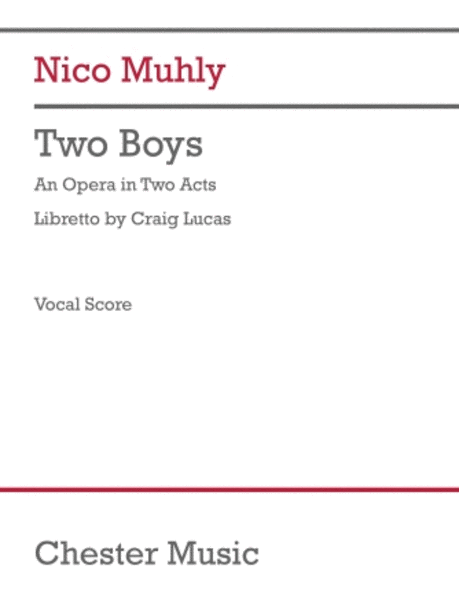 Two Boys Voice scores gallery preview page 1
