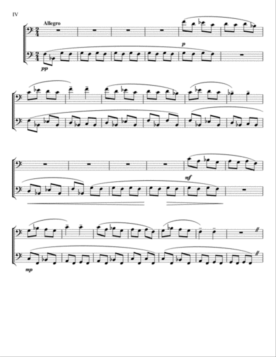 For Children - Book 1 (Trombone Duet) Trombone Duet scores gallery preview page 5