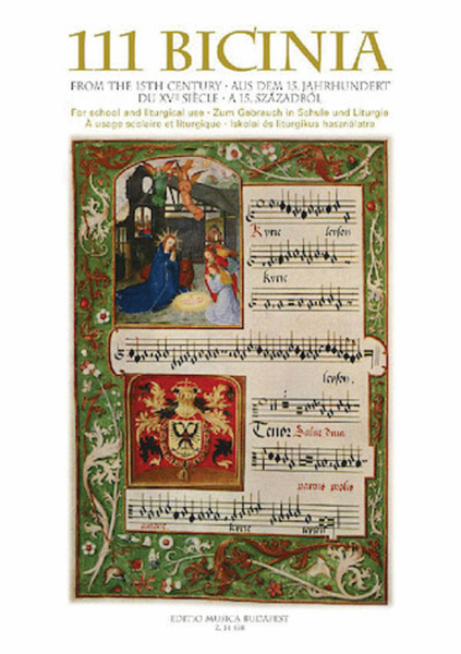 111 Bicinia From The 15th Century For School And Liturgical Use