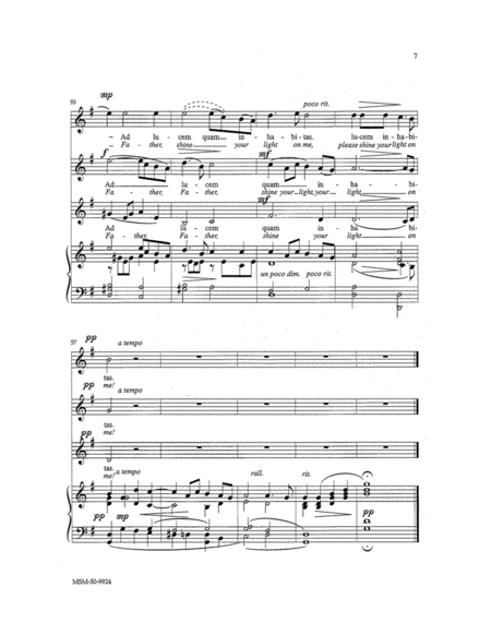 Panis Angelicus (Choral Score)