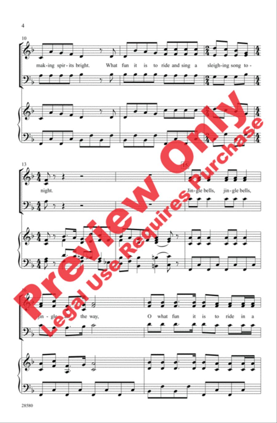 Nutcracker Jingles 3-Part scores gallery preview page 3