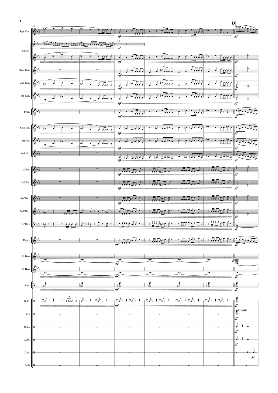 1812 Overture - Finale Brass Ensemble scores gallery preview page 4