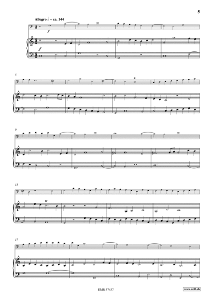 Sonata No. 6 Bassoon Solo scores gallery preview page 6