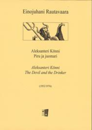 Book cover for Aleksanteri Konni - Piru ja juomari / The Devil and The Drunkard