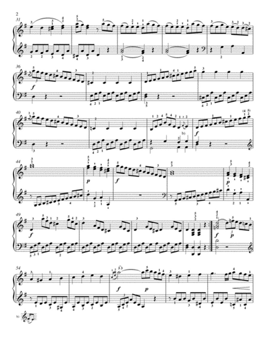Sonata in G Major, Op. 49, No. 2