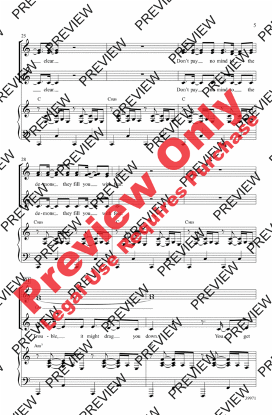 Home Home Women's Choir scores gallery preview page 5