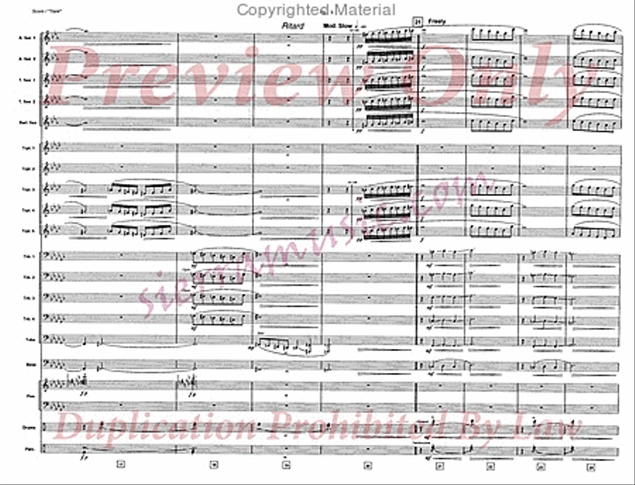 Tiare Jazz Ensemble scores gallery preview page 4