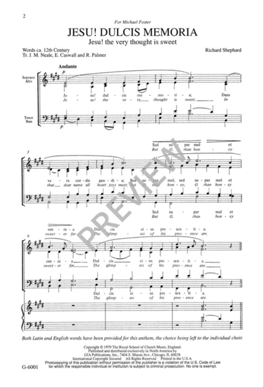 Three Short Anthems Three Short Anthems 4-Part scores gallery preview page 3