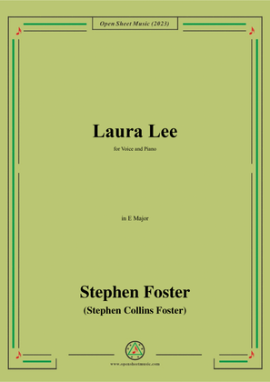 S. Foster-Laura Lee,in E Major
