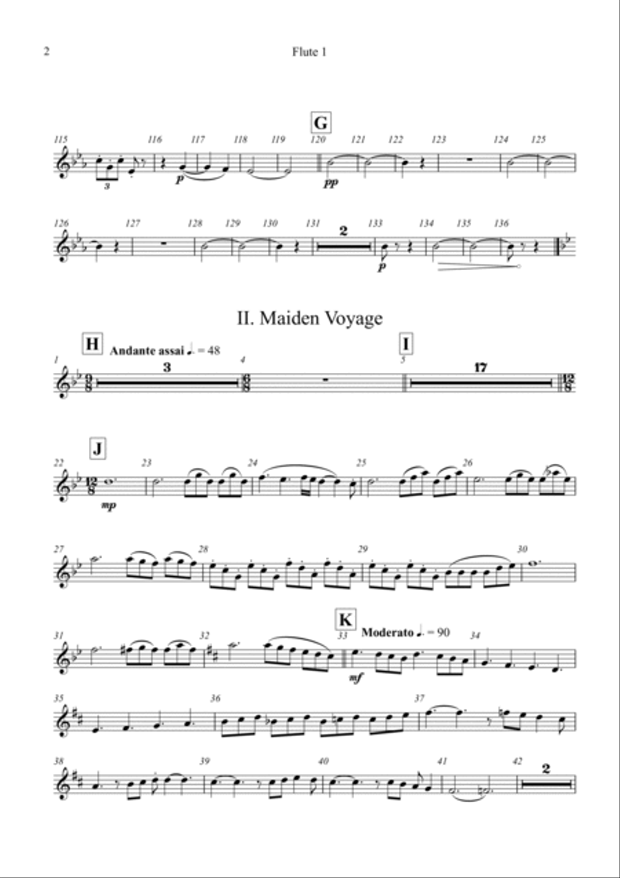 Boat Symphony (Concert Band) - Parts Concert Band scores gallery preview page 2