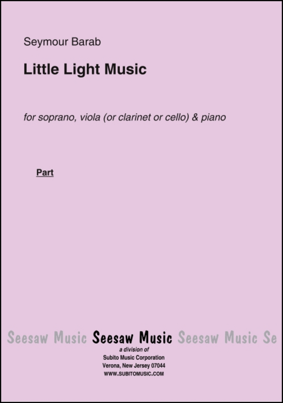 Little Light Music Choir scores gallery preview page 1