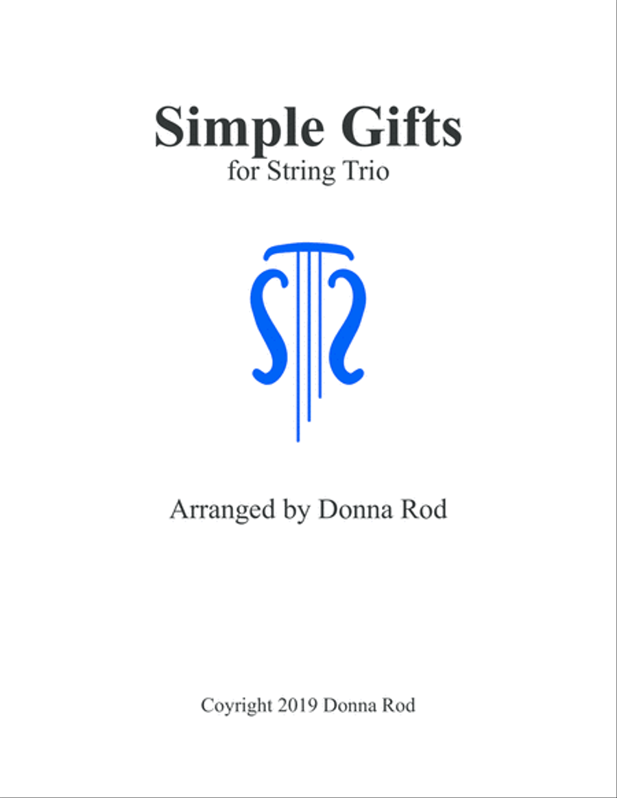 Simple Gifts String Trio scores gallery preview page 1