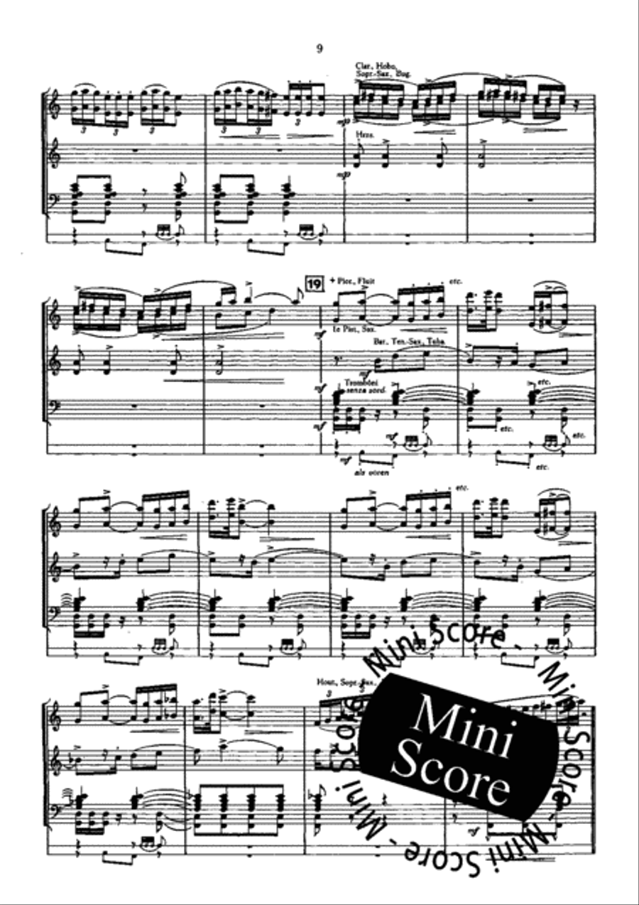 Persiflages Concert Band scores gallery preview page 11