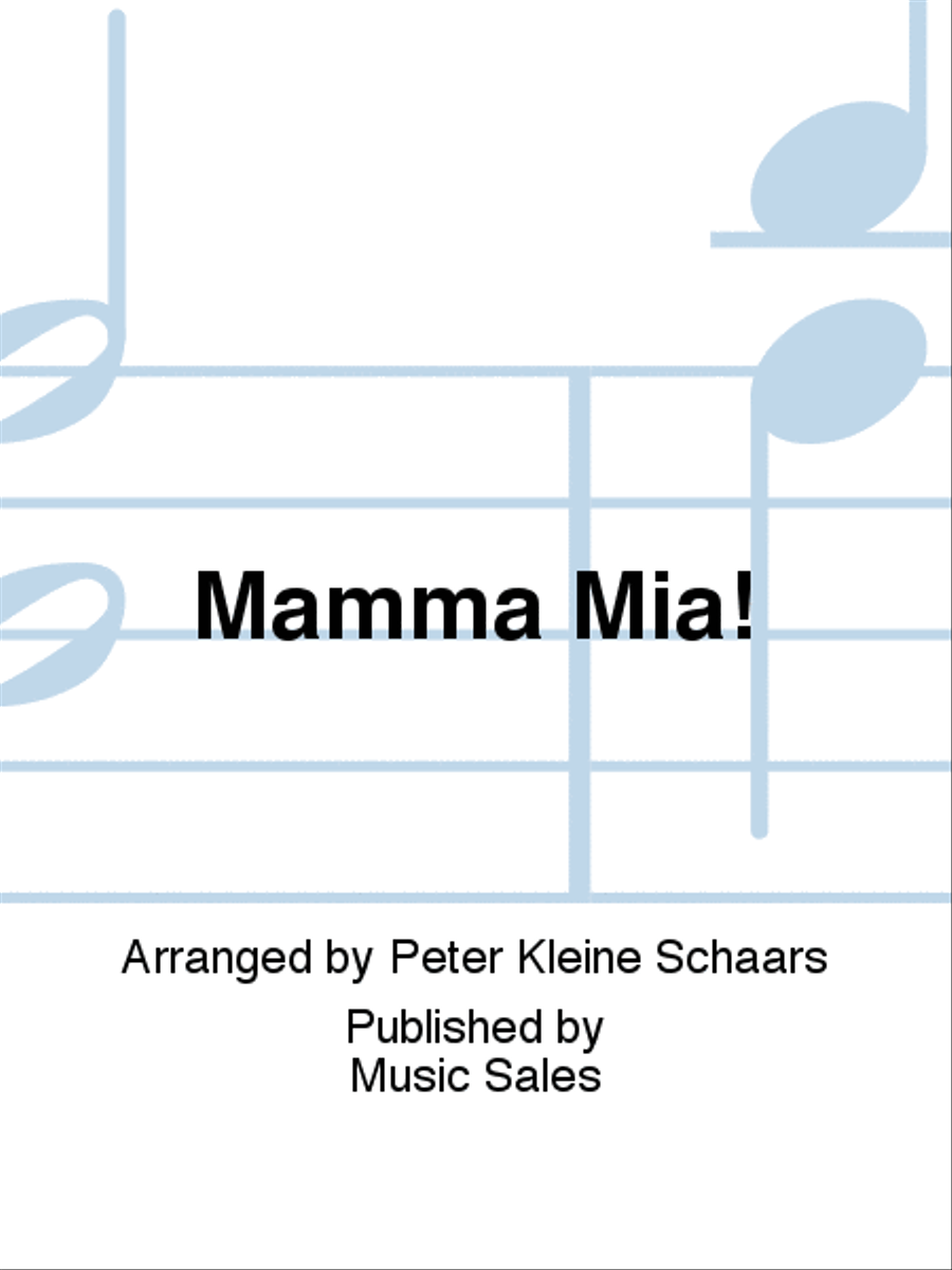 Mamma Mia! Woodwind Quintet scores gallery preview page 1