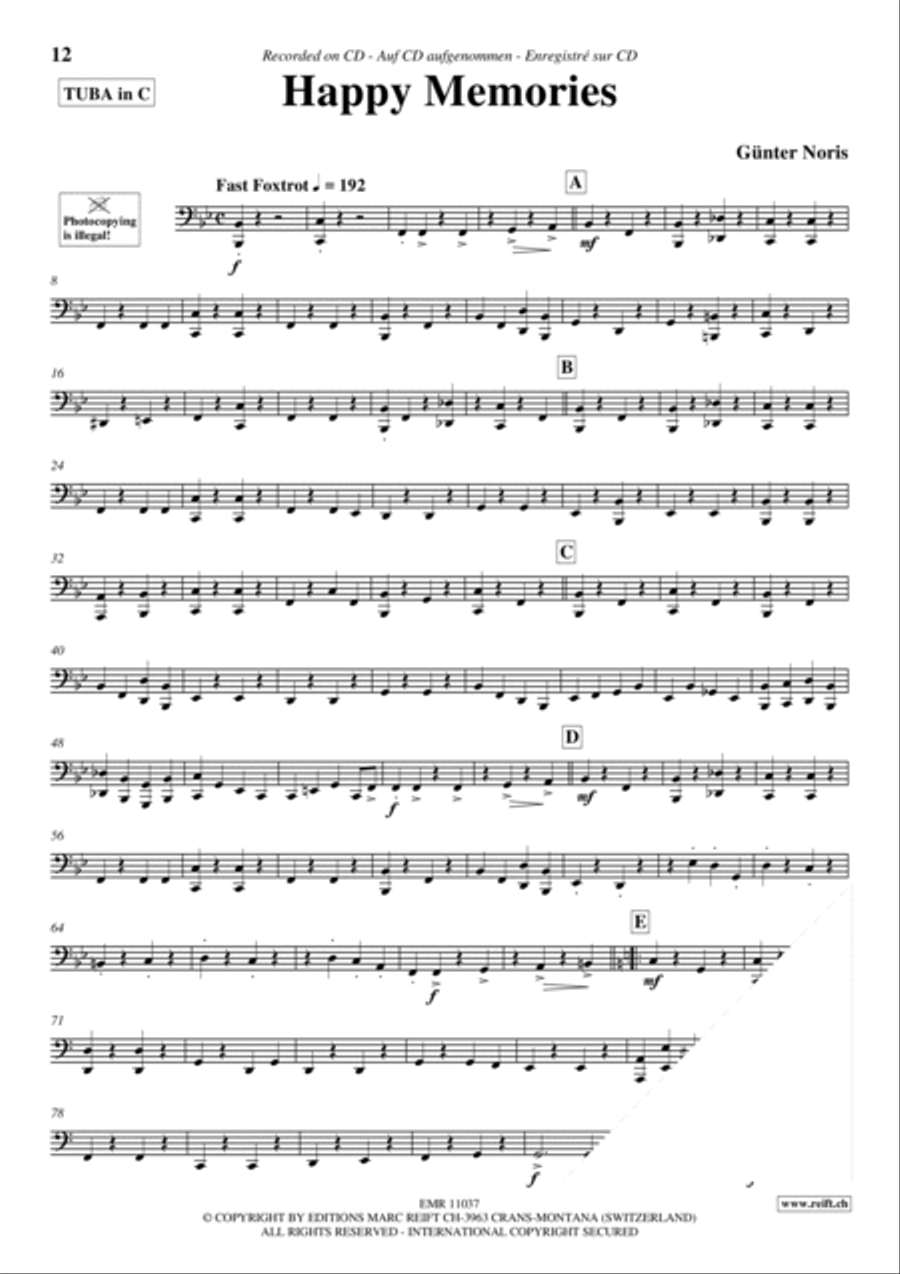 Play The Tuba With The Ballroom Dance Orchestra Vol. 5 Tuba scores gallery preview page 10
