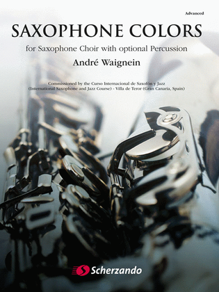 Book cover for Saxophone Colors
