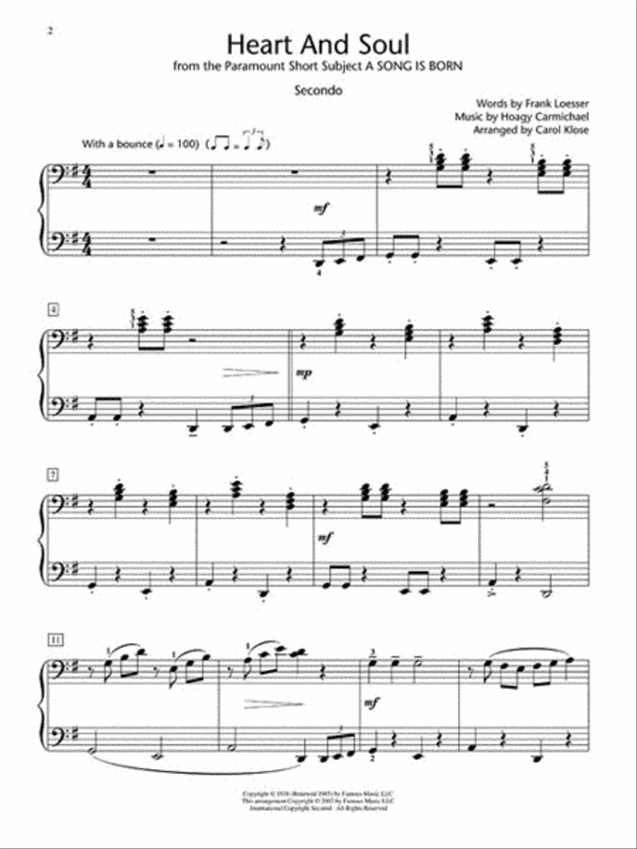 Heart and Soul Piano Method scores gallery preview page 2