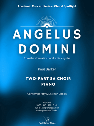 Angelus Domini (SA Choir//Two-Part & Piano)