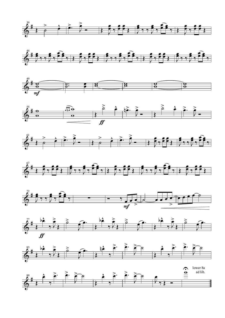 Everybody Needs Somebody To Love String Quartet scores gallery preview page 2
