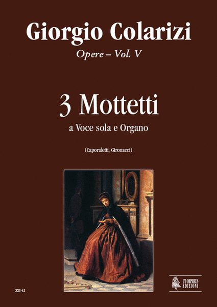 3 Motets for Voice and Organ